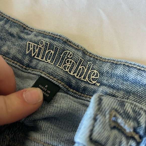 Distressed Blue Jeans - Picture 2 of 2